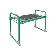 Скамейка садовая с мягким сиденьем НИКА СКМ2 (СКМ2/3 зеленый) Nika
