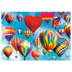 Пазл Trefl 600 деталей: Цветные воздушные шары