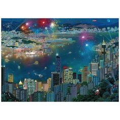 Пазл Schmidt 1000 деталей: А. Чен Фейерверк в Гонконге