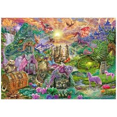 Пазл Schmidt 1000 деталей: Зачарованная страна драконов