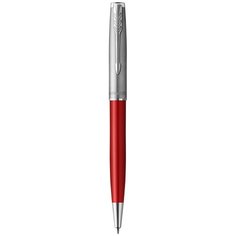 Ручка шариковая Parker Sonnet K546 2146851 Red CT M черные чернила подар. кор.