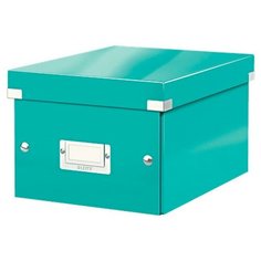 Короб для хранения Leitz 60430051 Click Store A5 бирюзовый картон