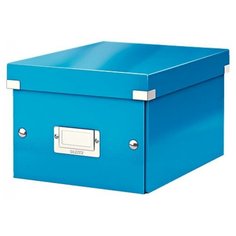 Короб для хранения Leitz 60430036 Click Store A5 синий картон