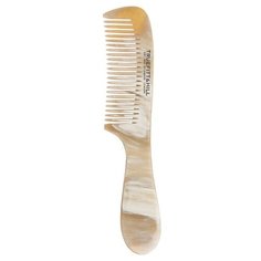 Truefitt & Hill Мужская расческа для волос Horn Comb with Handle C22 (рог, 19мм)