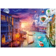 Пазл Schmidt 1000 деталей: Венеция - День и Ночь