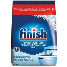 FINISH Соль специальная гранулированная для посудомоечных машин 3 кг.