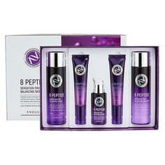 [Enough] Набор антивозрастных средств с пептидами 8 Peptide Sensation Pro Balancing Skin Care 350мл