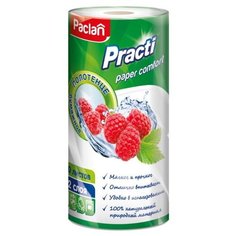 Paclan Practi Paper Comfort Полотенце бумажное 22 х 23 см 60 шт. в рулоне