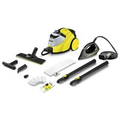 Пароочиститель напольный Karcher EasyFix SC 5 Iron 2200Вт желтыйчерный