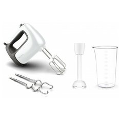 Миксер Moulinex HM 461110, белый/серый