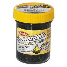 Паста Berkley PowerBait Natural Scent Glitter Trout Bait чеснок 50 г garlic black