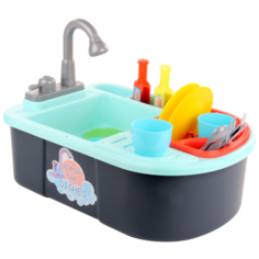 Игровой набор Be In Fun Fun Kitchen Dishwasher 98422 бирюзовый