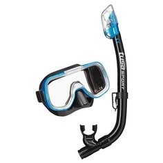 Маска и сухая трубка TUSA Sport UCR-2022 детский комплект для плавания синий