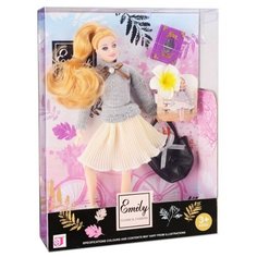 Кукла ABtoys Emily Модница с сумочкой и аксессуарами 30см Defa