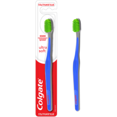 Зубная щетка Colgate Ultra Soft для эффективной чистки зубов, ультрамягкая