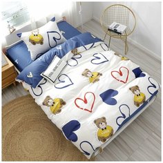 Комплект постельного белья детский сатин-люкс Floria 336 1,5 спальное Ситрейд, прост. 230x250