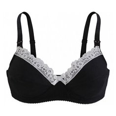 1525-11/85B Бюстгальтер с отстегивающейся чашечкой Mama Comfort р.85B черный