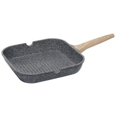 Сковорода-гриль с антипригарным покрытием, 28х28 см, NADOBA, серия MINERALICA