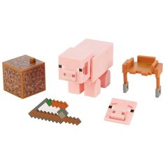 Фигурка Mattel Minecraft Свинья GGP94