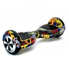Гироскутер Smart Balance Wheel 6.5, граффити желтый