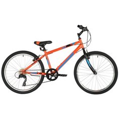 Подростковый BMX велосипед Foxx Mango 24 (2021) оранжевый 12" (требует финальной сборки)