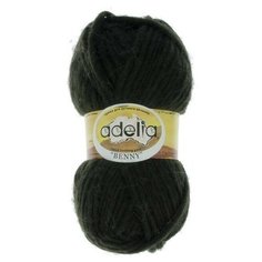 Пряжа Adelia "BENNY" 100% шерсть №769 хаки - 5 мотков по 100 г