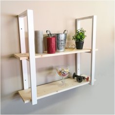 Настенные полки в скандинавском стиле Декор Цех