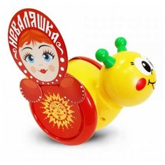 Детские развивающие игрушки/ Каталка- неваляшка "Улитка" № 1 Биплант
