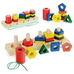 Логическая пирамидка Формы и Цвета" Щепочка