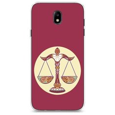 Силиконовый чехол "Весы" на Samsung Galaxy J7 2017 / Самсунг Галакси Джей 7 2017 Case Place