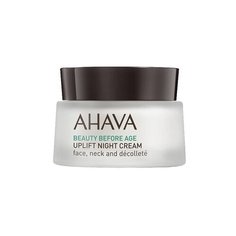 Ночной крем для подтяжки кожи лица, шеи и зоны декольте AHAVA Beauty Before Age Uplift Night Cream, 50 мл
