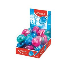 Точилка с контейнером 1отв, Maped I- Gloo полупрозрачная 534754