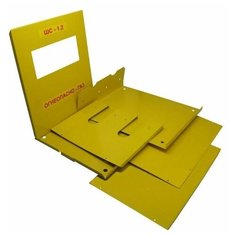 Защитный шкаф для газового счетчика ШС-1,2 разборный металлический G4 Krzmi