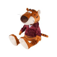 Мягкая Игрушка Maxitoys Luxury, Тигр Костян в Кожаной Куртке, 20 см MT- MRT022113-20
