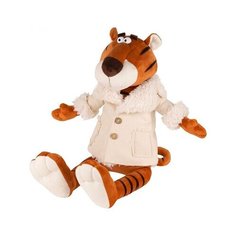 Мягкая Игрушка Maxitoys Luxury, Тигр Гоша в Бежевой Дубленке, 25 см MT- MRT022102-25