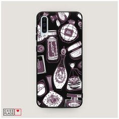Чехол силиконовый Матовый Samsung Galaxy A50 Счастье в духах Case Place