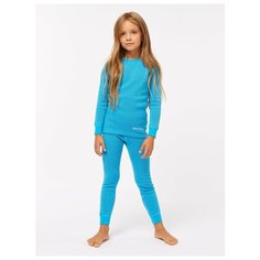Термобелье для девочек Cotton Comfort Everyday MCLCCEG0102ttt/бирюза 104-110 Montero