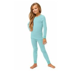 Термобелье для девочек Cotton Comfort MCLCCG0102ttt/светлобирюзовый 164-170 Montero