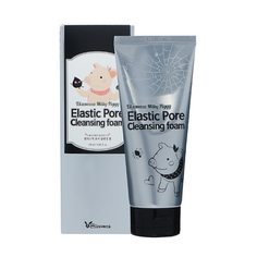 Elizavecca Пенка с древесным углем для очищения и сужения пор Milky Piggy Elastic Pore Cleansing Foam