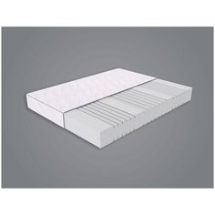 Матрас MINISTER White Lord, Беспружинный, Средне- жесткий, 80х200 см