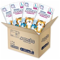 JOONIES Premium Soft Подгузники-трусики, размер L (9-14 кг), 176 шт.
