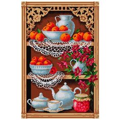 Алмазная вышивка Вышиваем бисером V-17 Сервиз