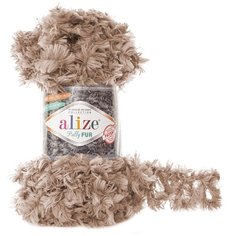 Пряжа Ализе Puffy Fur цв.6104 Alize