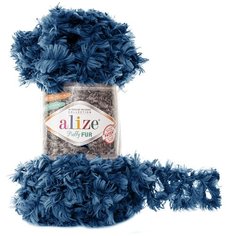 Пряжа Ализе Puffy Fur цв.6114 Alize