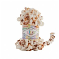 Пряжа Ализе Puffy Color цв.7502 Alize
