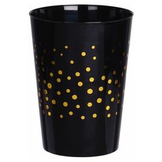 Набор пластиковых стаканов MAGIC PARTY, чёрный, 300 мл (4 шт, Koopman International 178000530