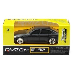 Машинка металлическая Uni- Fortune RMZ City 1:64 BMW M5, без механизмов, черный матовый цвет