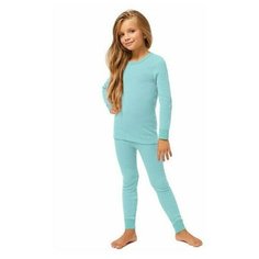 Термобелье для девочек Cotton Comfort MCLCCG0102ttt/светлобирюзовый 92-98 Montero