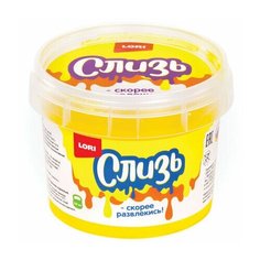 Слайм Слизь "Желтая", 120 мл, LORI, Сз-004