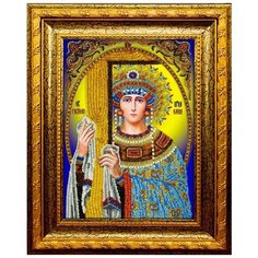 Набор для вышивания Вышиваем бисером A8 Елена равноапастольная